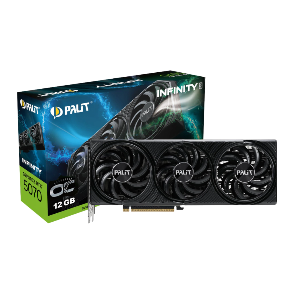 Palit GeForce RTX 5070 Infinity 3 OC 12GB GDDR7 192-bit