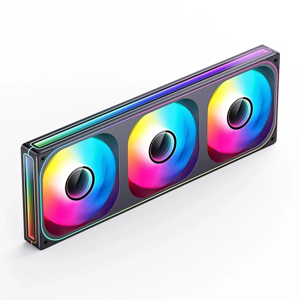 Jonsbo ZB-360B 360mm ARGB Preto Kit 3 Fans ZB-360B
