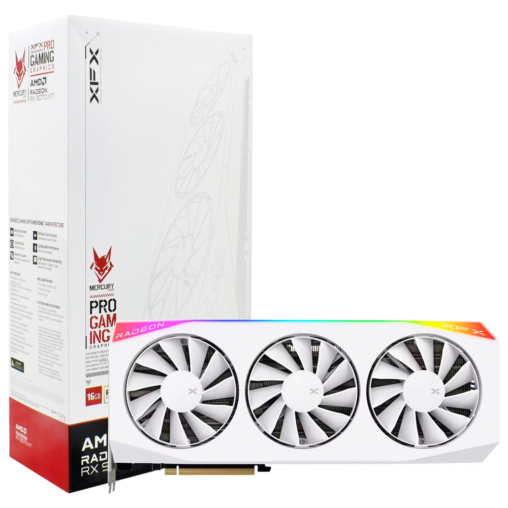 XFX Mercury AMD Radeon RX 9070 XT OC Gaming Edition 16GB GDDR6