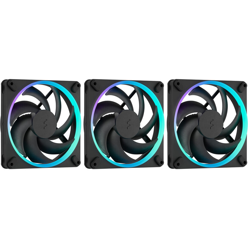 Fractal Design Momentum 14 RGB PWM 140mm ARGB Preto Kit 3 Fans FD-F-MR1-1403