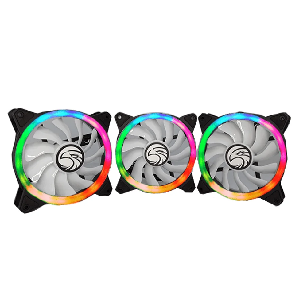 Brazil PC Cooler FAN 120mm ARGB Kit 3 Fans BPC-KSLIM1250-ARGB