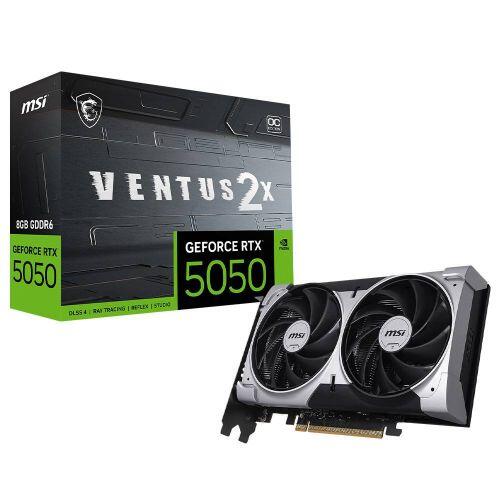 MSI GeForce RTX 5050 8G VENTUS 2X OC 128-bit GDDR6 (MPN 912-V538-010)