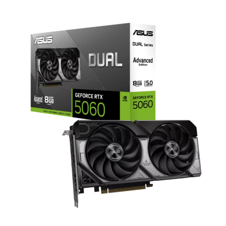 ASUS Dual GeForce RTX 5060 8GB GDDR7 128-bit OC Edition Advanced