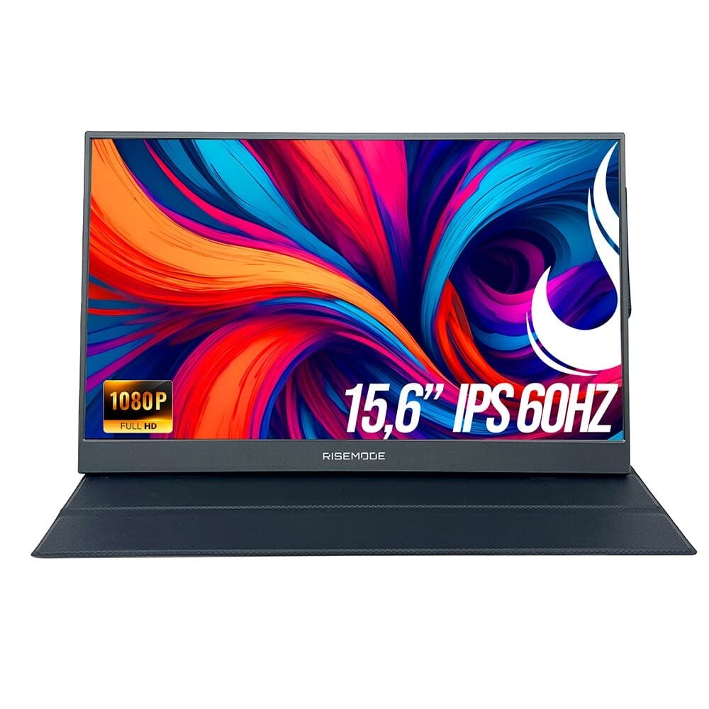 Rise Mode Portavision 15.6" Portátil Preto RM-MPV-15-B-60FH