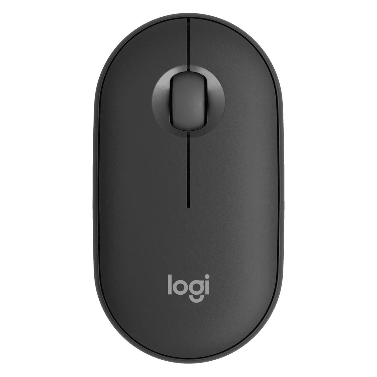 Logitech Pebble 2 M350s Grafite Sem Fio e Bluetooth 910-007049