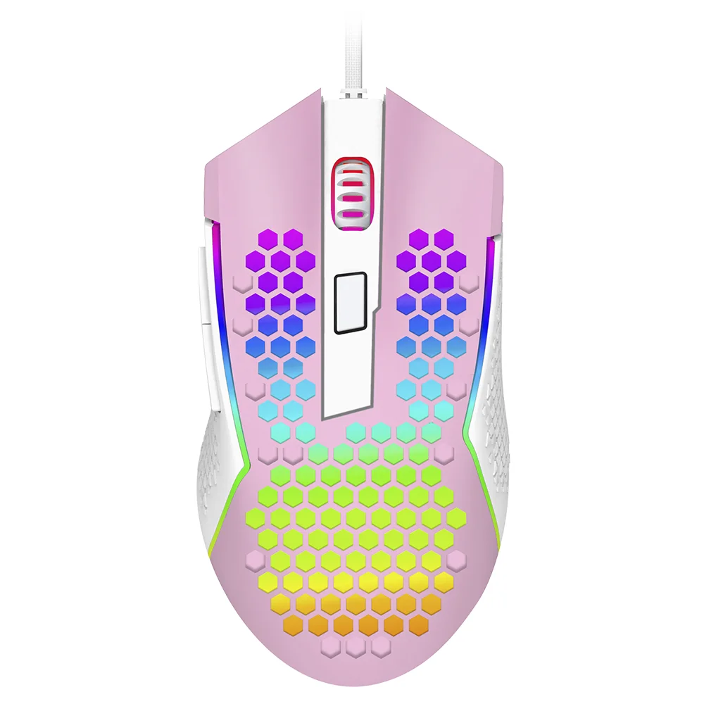 Redragon Reaping Elite Rosa e Branco M987PW