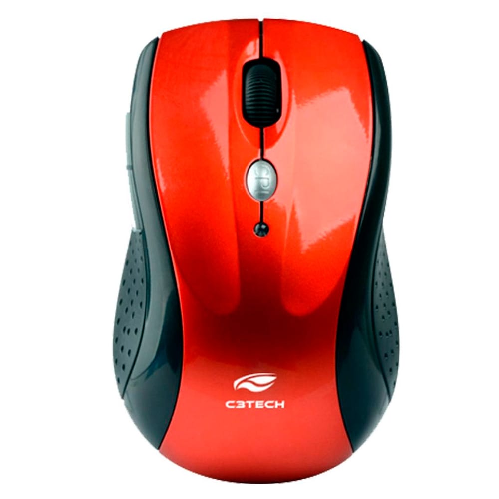 C3Tech M-W012RD V2 Vermelho Sem Fio