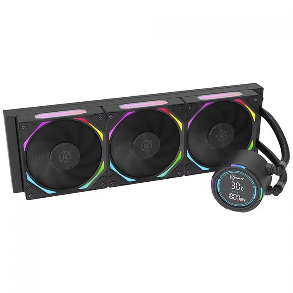 Kalkan Delta V2 360 ARGB 360mm Preto