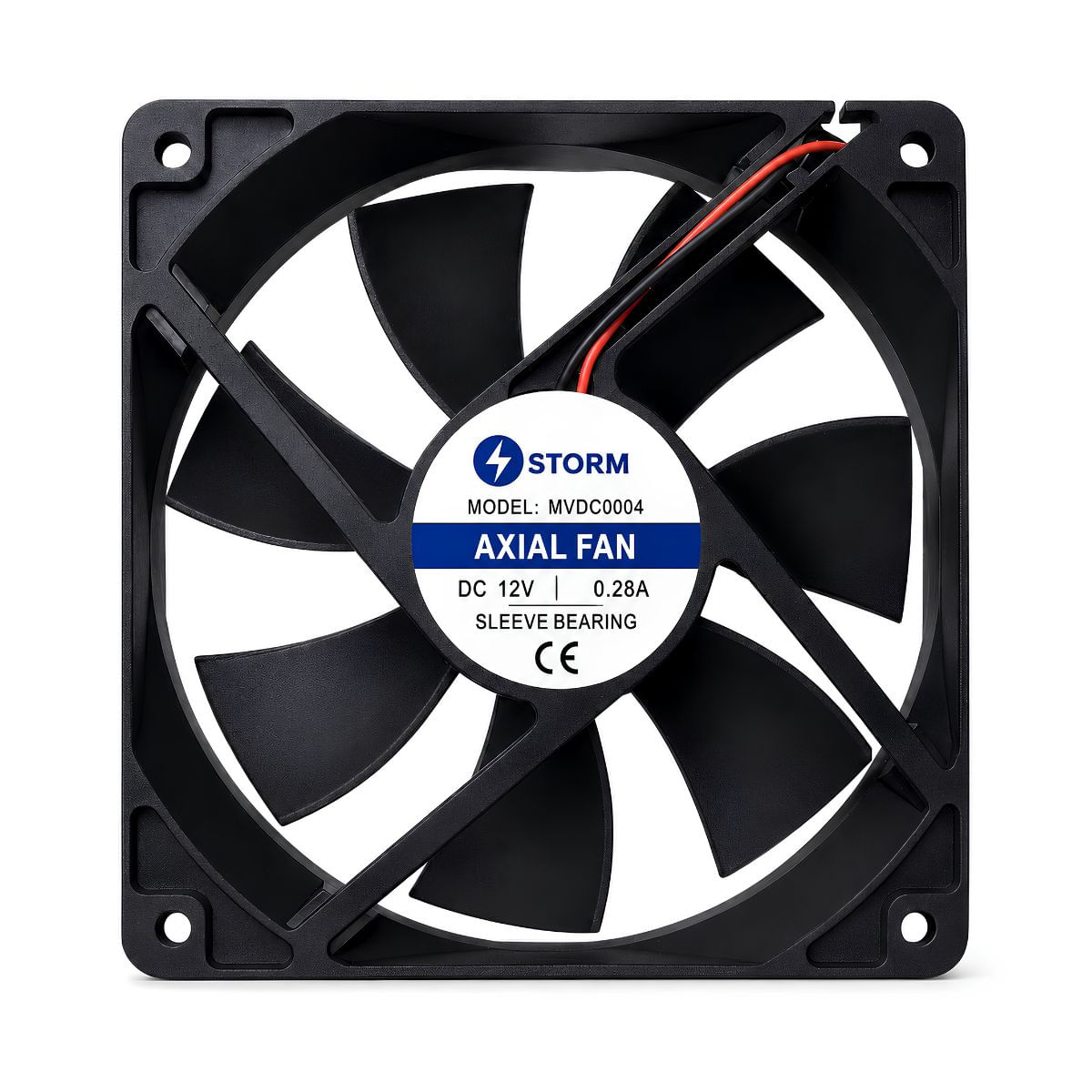 Storm Microventilador 2400 120mm Preto MVDC0004