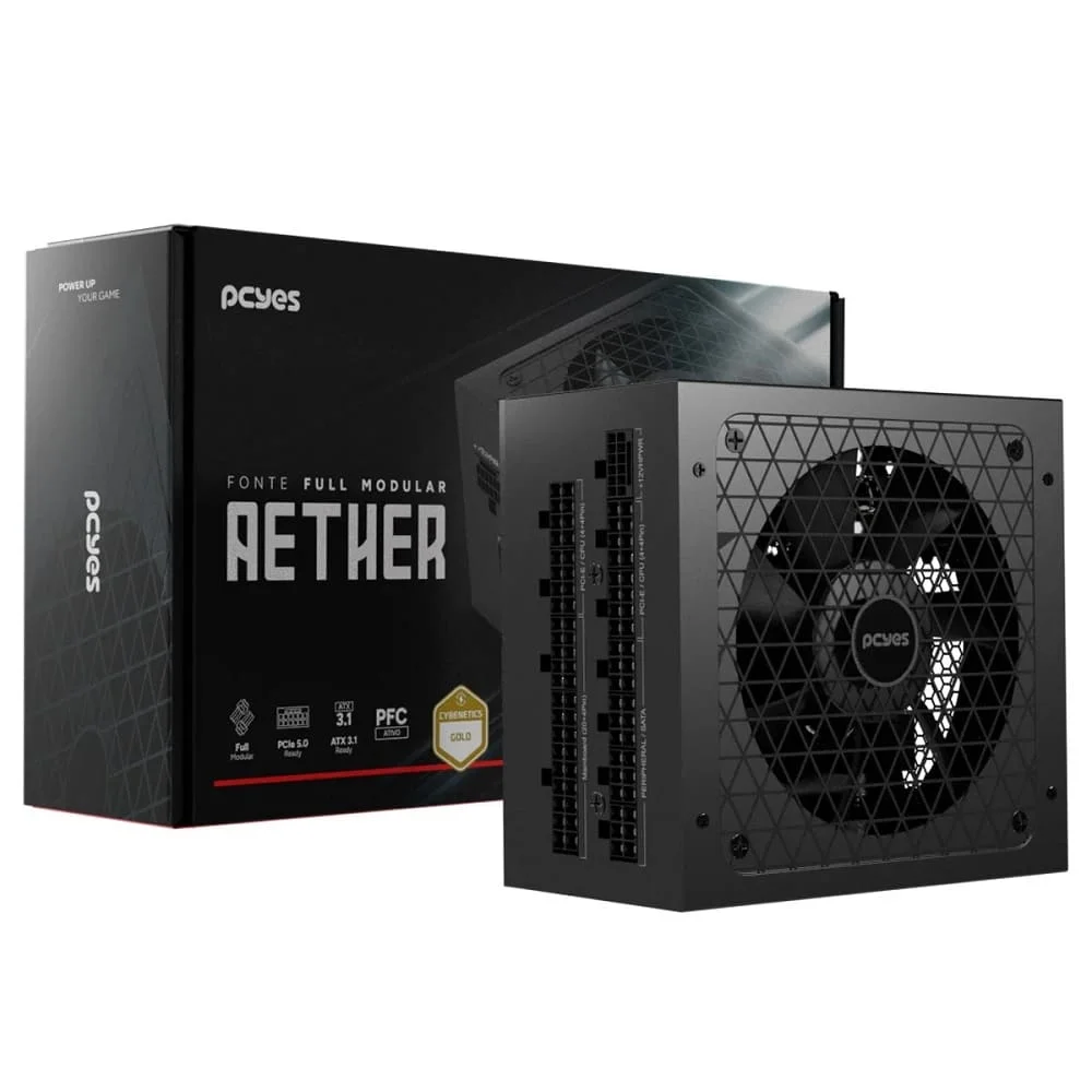 PCYES Aether 850WFMG 850W Full Modular 80 Plus Gold