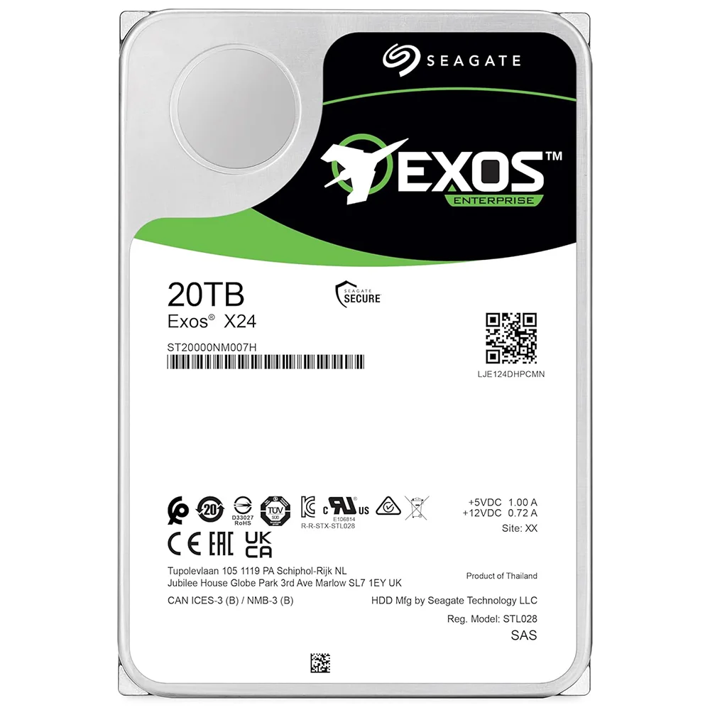 Seagate Exos X24 20TB ST20000NM007H