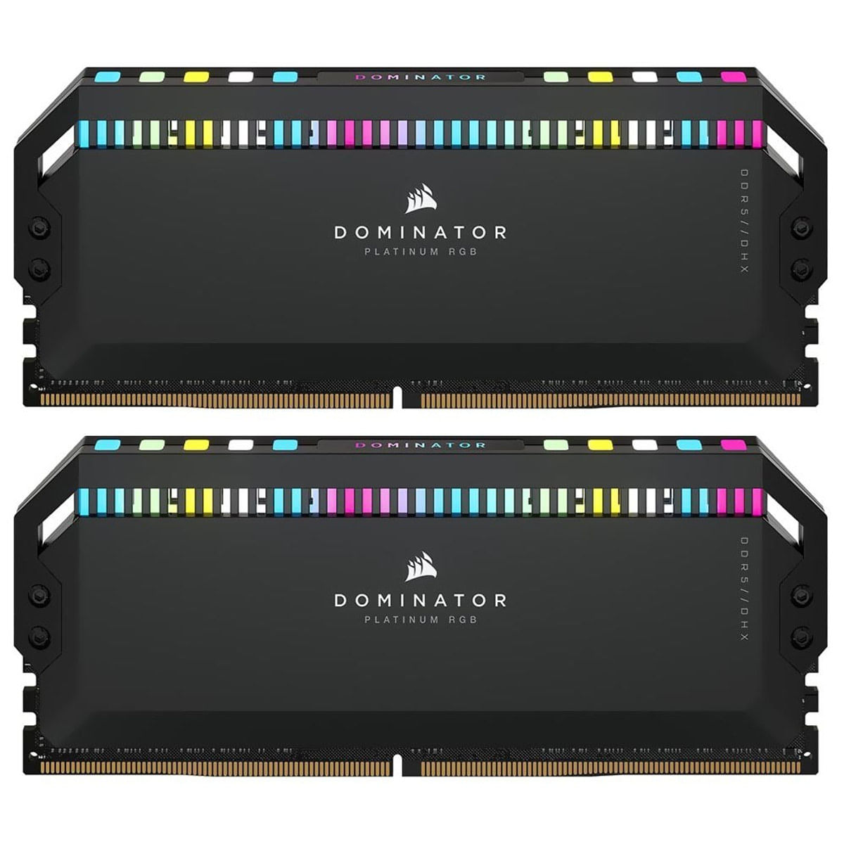 Corsair Dominator Platinum 32GB (2x16GB) DDR5 5200MHz CL40 Preto RGB UDIMM CMT32GX5M2B5200C40