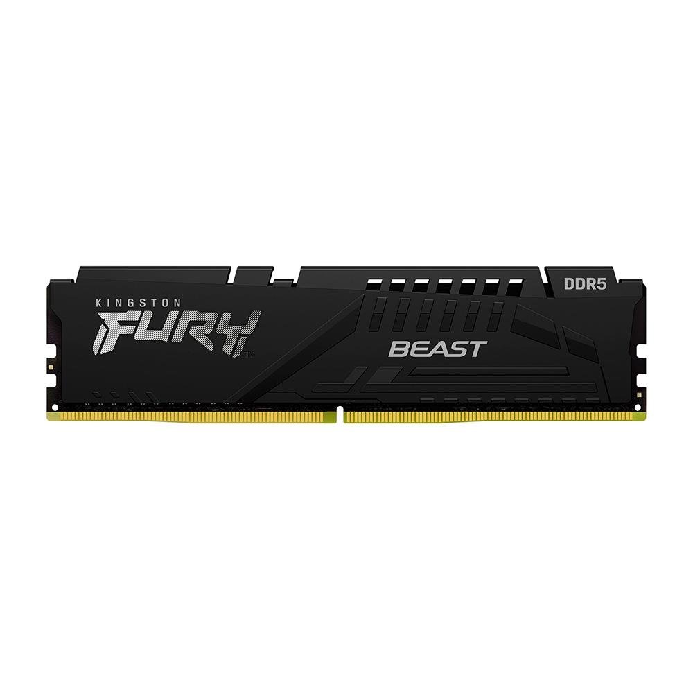 Kingston Fury Beast Expo 32GB (1x32GB) DDR5 6000MHz CL30 Preto UDIMM KF560C30BBE-32