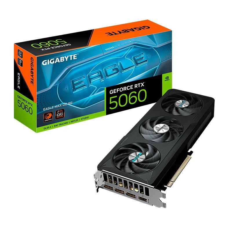 Gigabyte GeForce RTX 5060 Eagle Max OC 8GB GDDR7 128-bit