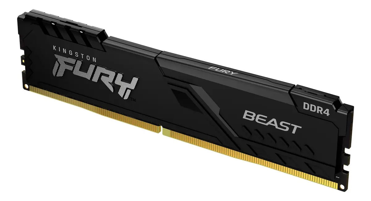 Kingston Fury Beast 16GB (1x16GB) DDR4 3200MHz CL16 UDIMM KF432C16BB/16