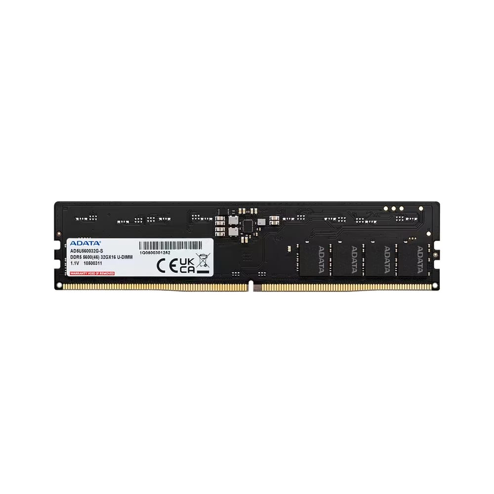 ADATA XPG 32GB (1x32GB) DDR5 5600MHz CL46 UDIMM AD5U560032G-S