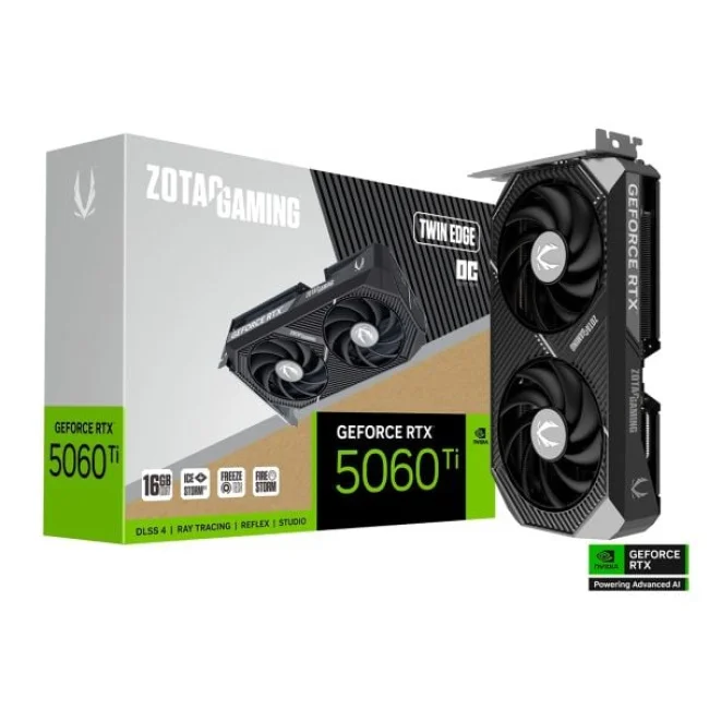 ZOTAC Gaming GeForce RTX 5060 Ti 16GB Twin Edge OC White Edition