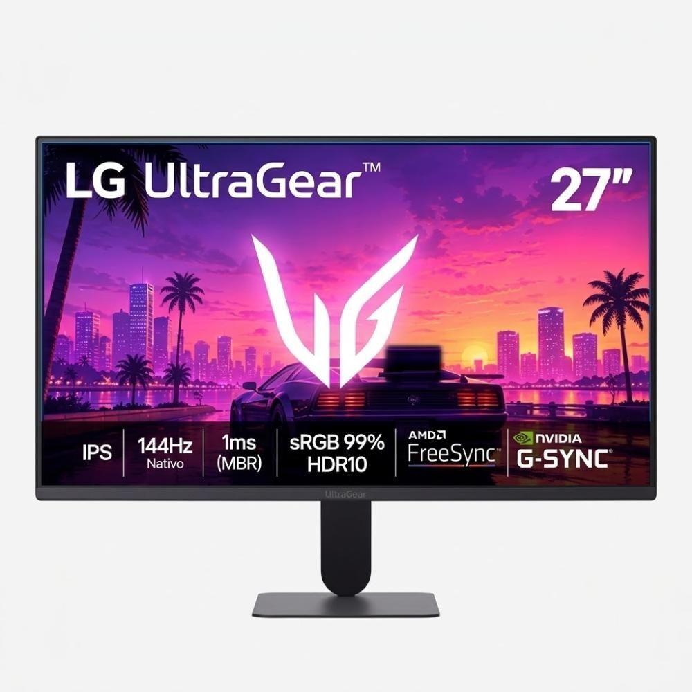 LG UltraGear 27" Preto 27GP411-B