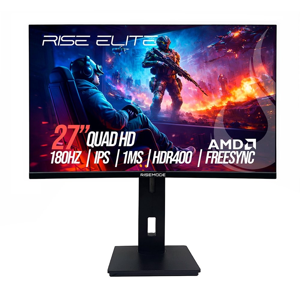 Rise Mode Prime 27" Preto RM-MOGL-27F1802K-B
