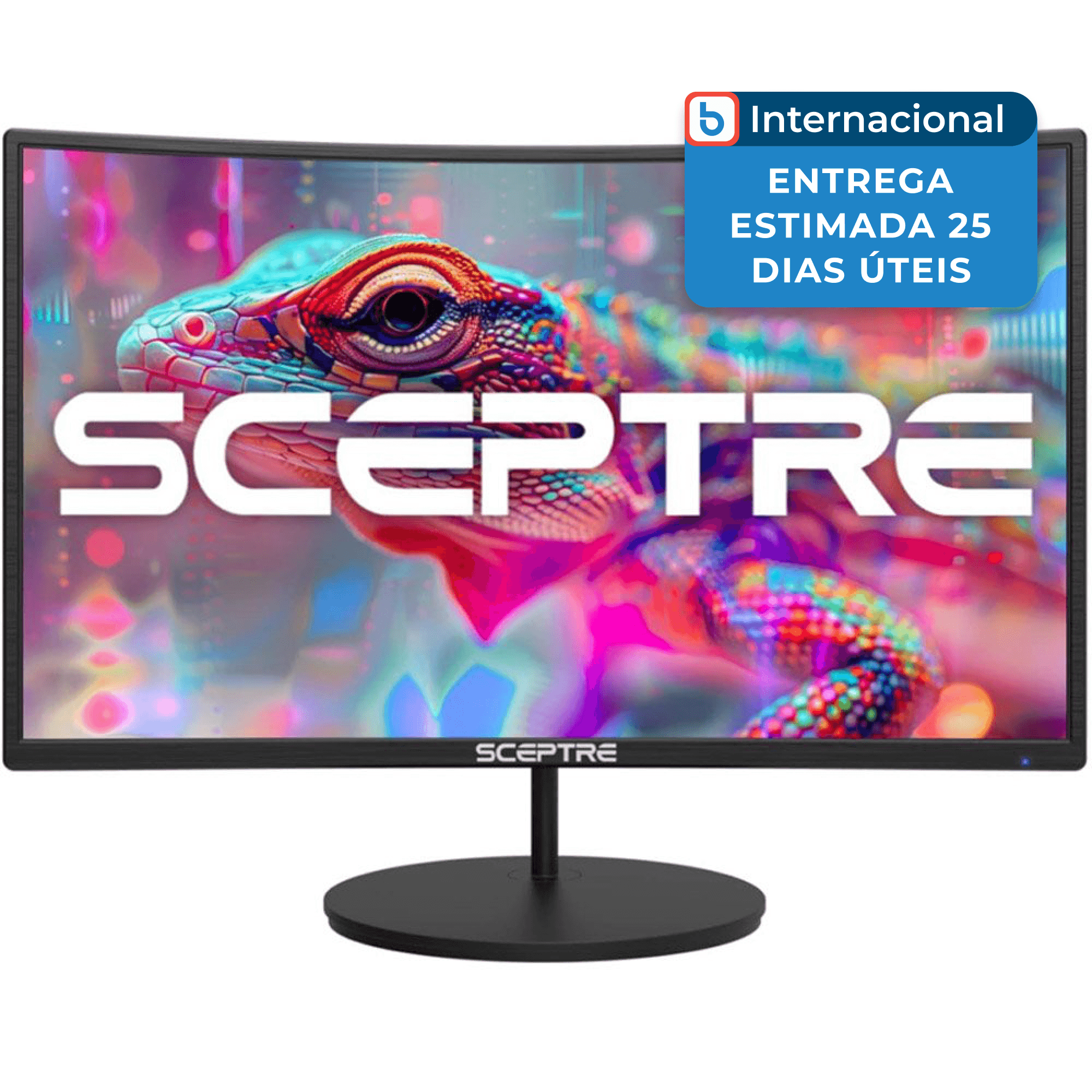 Sceptre 27" Curvo Preto C275W-1920RN