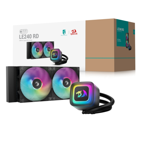 Redragon LE240 RD 240mm Black