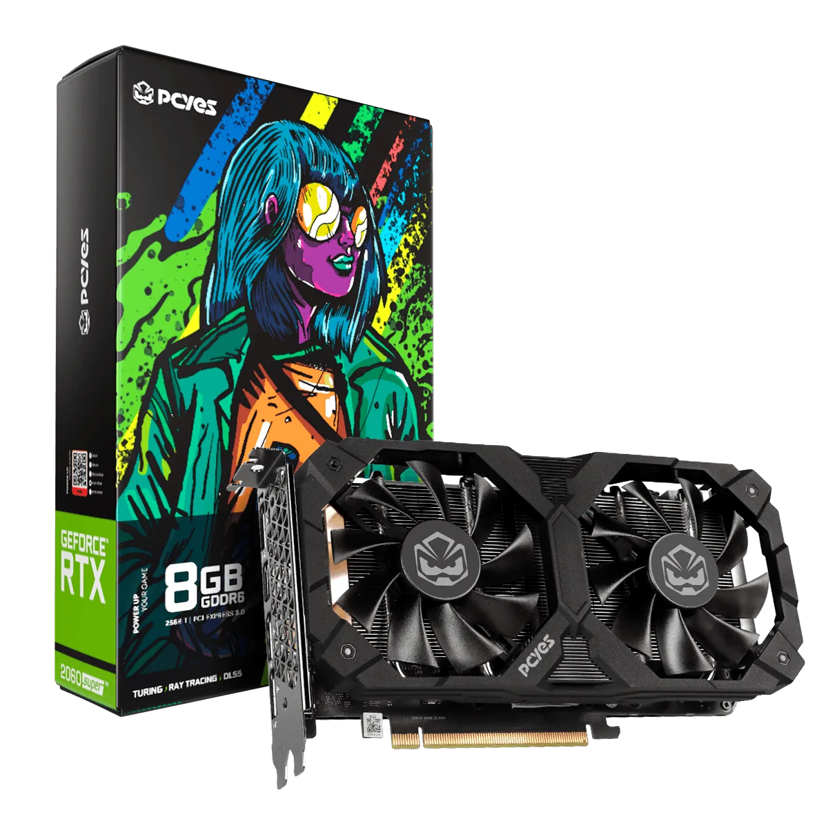 PNY GeForce RTX 2060 Super 8GB GDDR6 256-bit Dual Fan