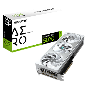 Gigabyte GeForce RTX 5070 AERO OC 12GB GDDR7 192-bit GV-N5070AERO-OC-12GD