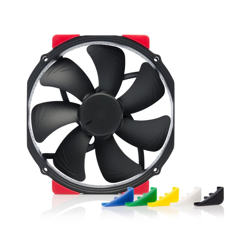Noctua NF-A15 PWM chromax.black 140mm Preto NF-A15 PWM CH.BK.S