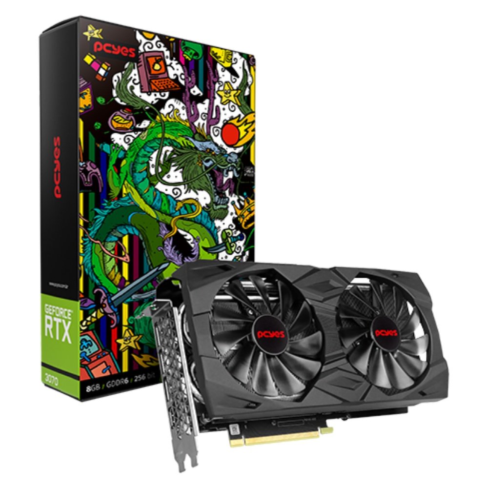 PCYes GeForce RTX 3070 8GB GDDR6 256-bit