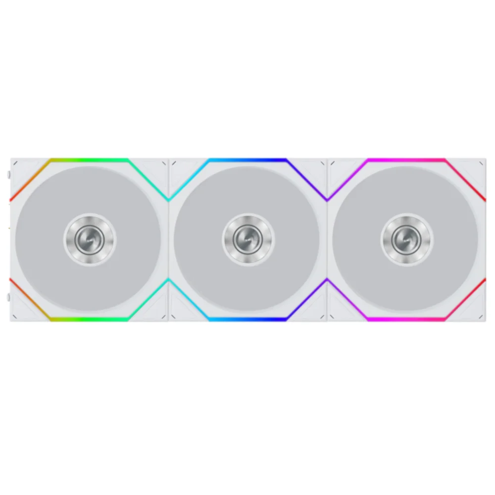 Lian Li UNI FAN TL Flex 120mm ARGB Branco Kit 3 Fans 12TL1F3W