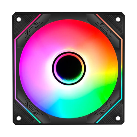 Lik.Tec Enigma Dark Reverse 120mm ARGB Preto LF-UNARGB-ENIGMA-REVERSE-2104