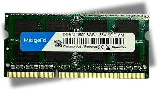 Midgard 8GB (1x8GB) DDR3 1600MHz CL11 SODIMM