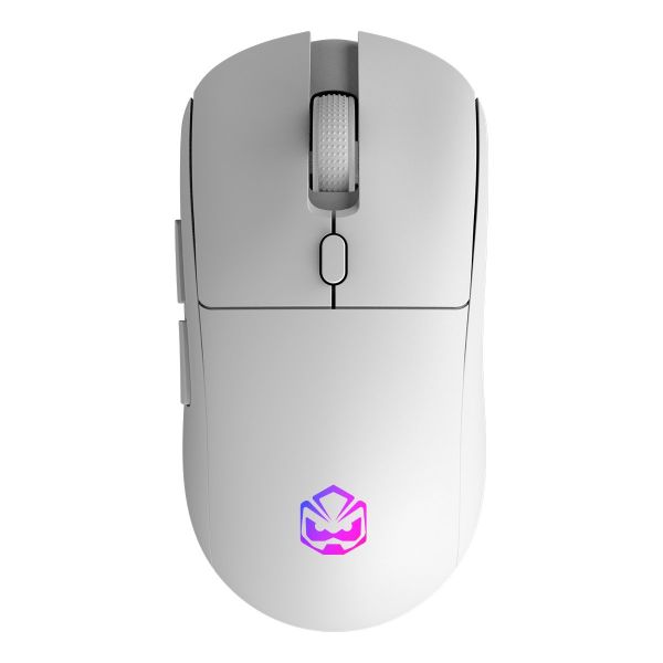 PCYES Basaran Stealth White Ghost Sem Fio PMGBRSTWG
