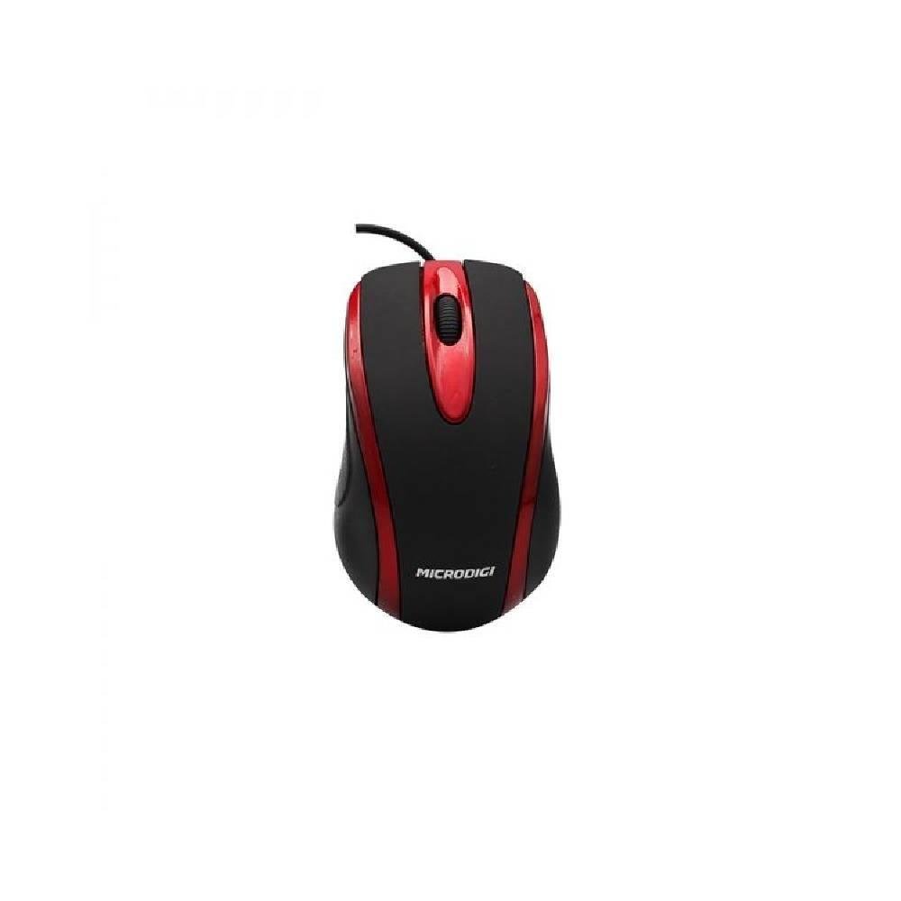 Microdigi MD-MS753 Black+Red Com Fio MD-MS753
