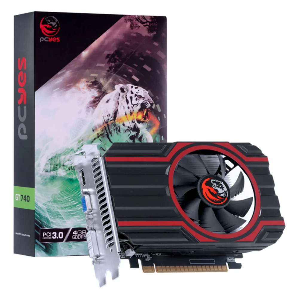 PCYes NVIDIA GeForce GT 740 4GB DDR5 128-bit